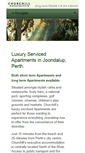 Mobile Screenshot of churchillapartmentsperth.com